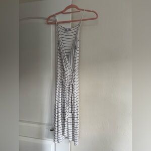 Hawthorne black and white stripes - dress - worn once